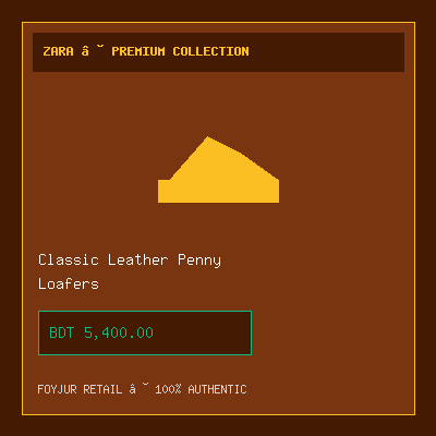 Classic Leather Penny Loafers